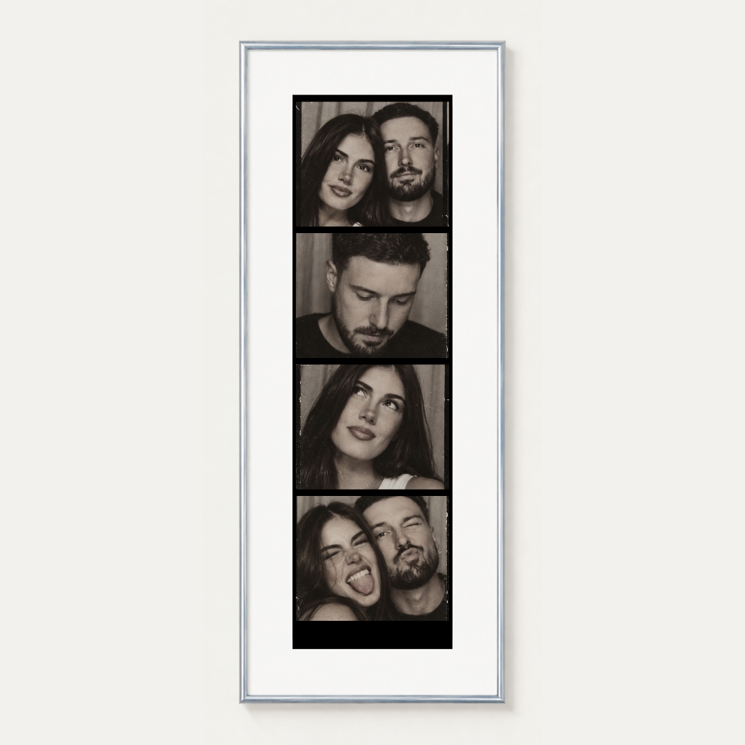 Cadre Photobooth Chrome XXL - 25x60 cm