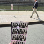 Tirage photo XXL style photobooth 15 x 50 cm personnalisé
